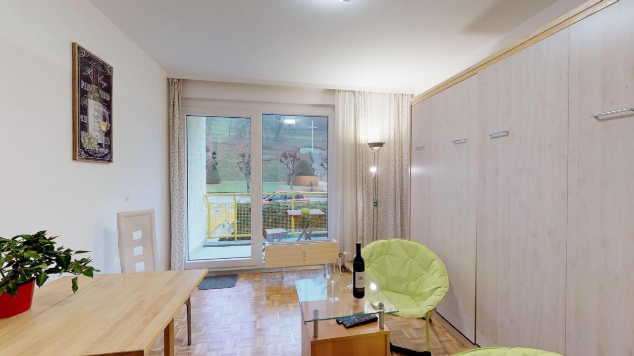 Vintage Garconiere Mit Balkon - 25 M2 Lejlighed Gmunden Eksteriør billede
